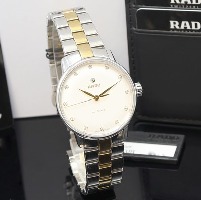27120999b - RADO Coupole ungetragene Damenarmbanduhr Referenz R22862732, Automatik, beids. vergl. ...