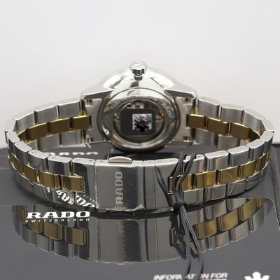 27120999c - RADO Coupole ungetragene Damenarmbanduhr Referenz R22862732, Automatik, beids. vergl. ...