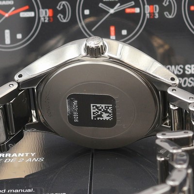 27121000e - RADO True ungetragene Damenarmbanduhr Referenz R27243902, Automatik, Keramikgeh. inkl. ...