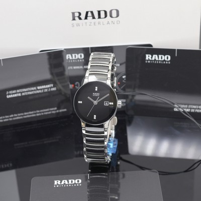 Image RADO Centrix unworn ladies wristwatch reference R30942702, self winding, on both sides ...