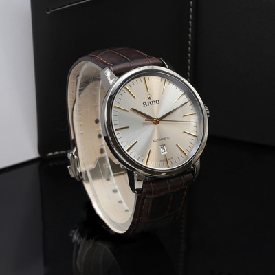 27121182a - RADO DiaMaster ungetragene Herrenarmbanduhr Referenz R14074106, Automatik, beids. vergl. ...