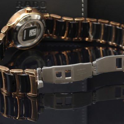 27121184d - RADO Centrix ungetragene Damenarmbanduhr Referenz R30183712, Automatik, verg. & beids. ...