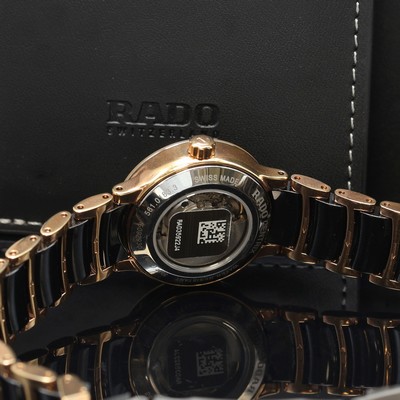 27121184e - RADO Centrix ungetragene Damenarmbanduhr Referenz R30183712, Automatik, verg. & beids. ...