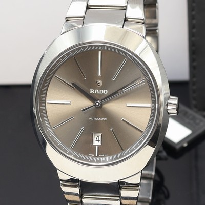 27121193a - RADO ungetragene Armbanduhr D Star Referenz R15760112, Automatik, beids. vergl. ...