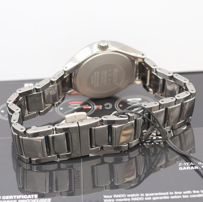 27121195c - RADO True ungetragene Damenarmbanduhr Referenz R27243732, Automatik, Keramikgeh. inkl. ...