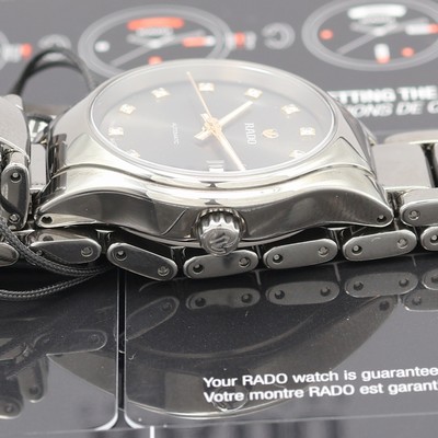 27121195d - RADO True ungetragene Damenarmbanduhr Referenz R27243732, Automatik, Keramikgeh. inkl. ...