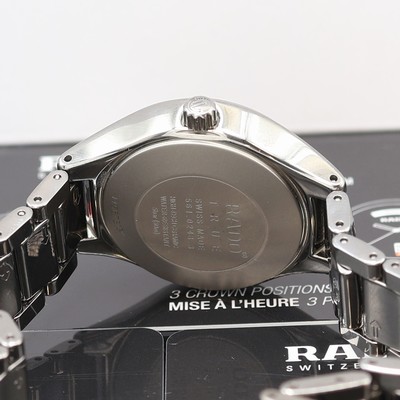 27121195e - RADO True ungetragene Damenarmbanduhr Referenz R27243732, Automatik, Keramikgeh. inkl. ...