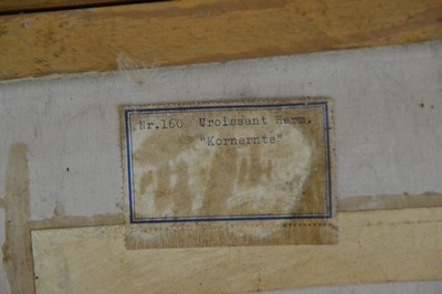 27121196c - Hermann Croissant, 1897-1963 Landau, ´Kornernte´ so verso bezeichnet, in arkadischem ...