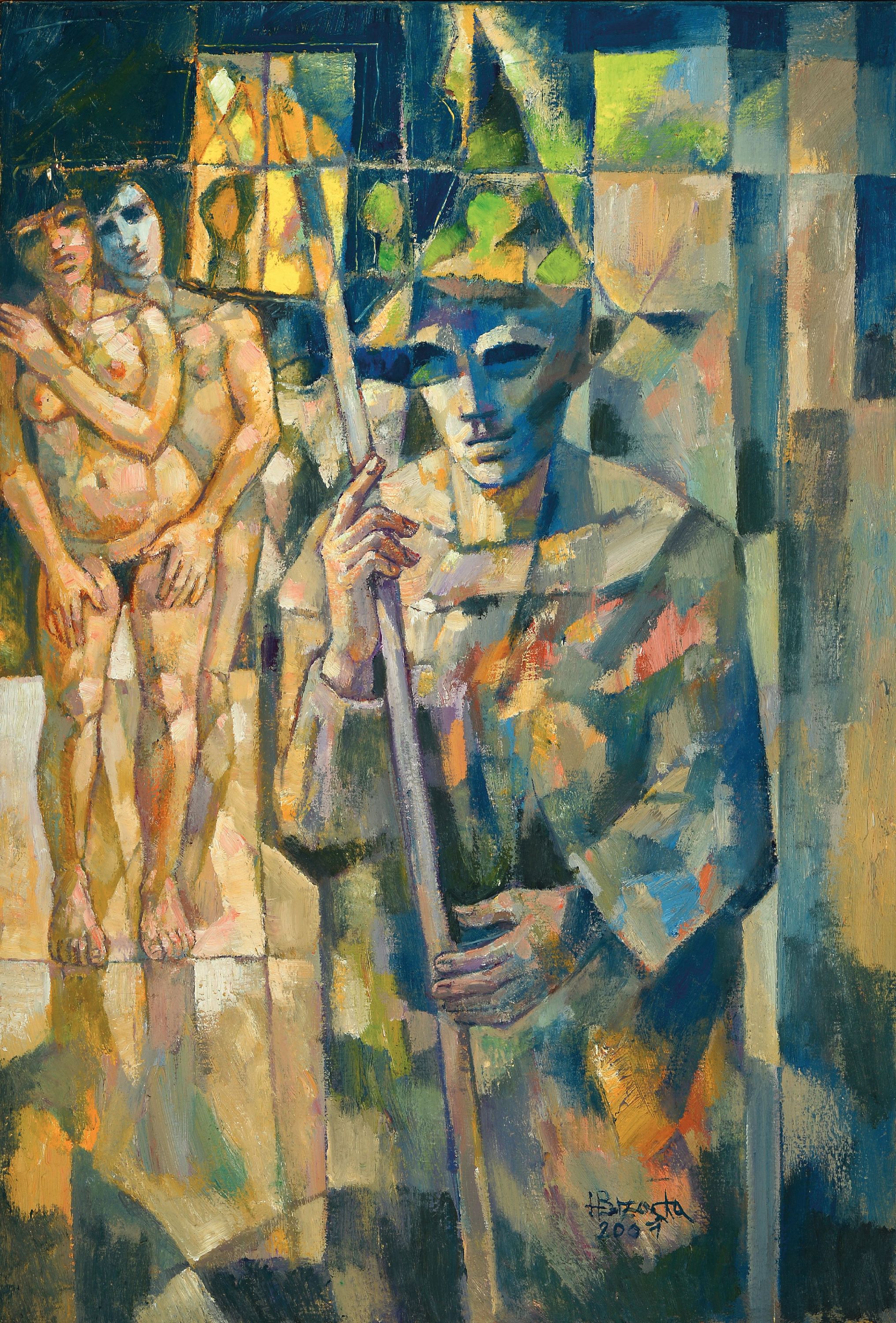 Image 27121202 - Heinz Brzoska, 1942 Kattowitz-2015 Ludwigshafen/Rhein, Figurenkomposition in ...