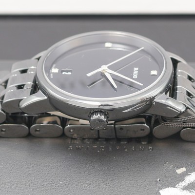 27121200d - RADO Armbanduhr DiaMaster Referenz R14063717, quarz, schwarzes Keramikgeh. inkl. ...
