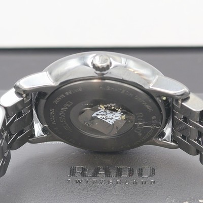 27121200e - RADO Armbanduhr DiaMaster Referenz R14063717, quarz, schwarzes Keramikgeh. inkl. ...