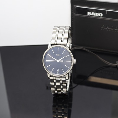 Image RADO unworn wristwatch DiaMaster reference R14064177, quartz, silver-grey ceramic case ...