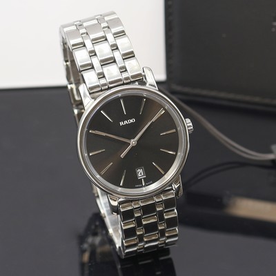 27121204b - RADO ungetragene Armbanduhr DiaMaster Referenz R14064177, quarz, silbergraues ...