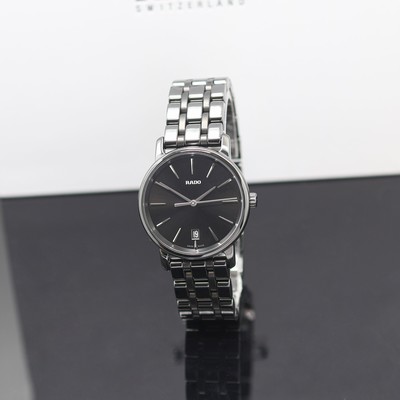 Image RADO ungetragene Armbanduhr DiaMaster Referenz R14063182, quarz, schwarzes Keramikgeh. ...