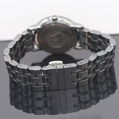 Image 27121296c - RADO ungetragene Armbanduhr DiaMaster Referenz R14063182, quarz, schwarzes Keramikgeh. ...