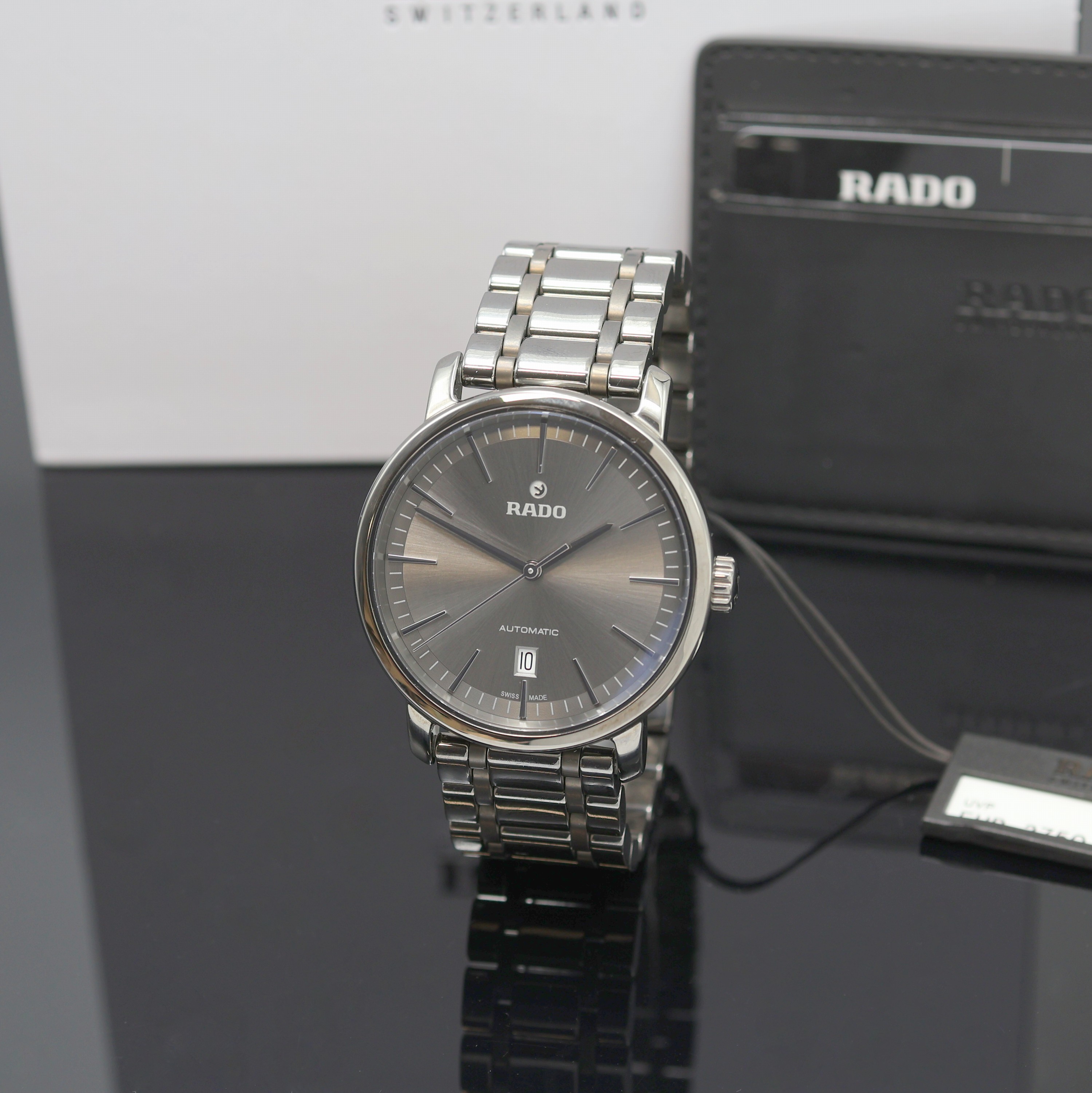 Image 27121317 - RADO DiaMaster ungetragene Herrenarmbanduhr Referenz R14074112, Automatik, beids. ...