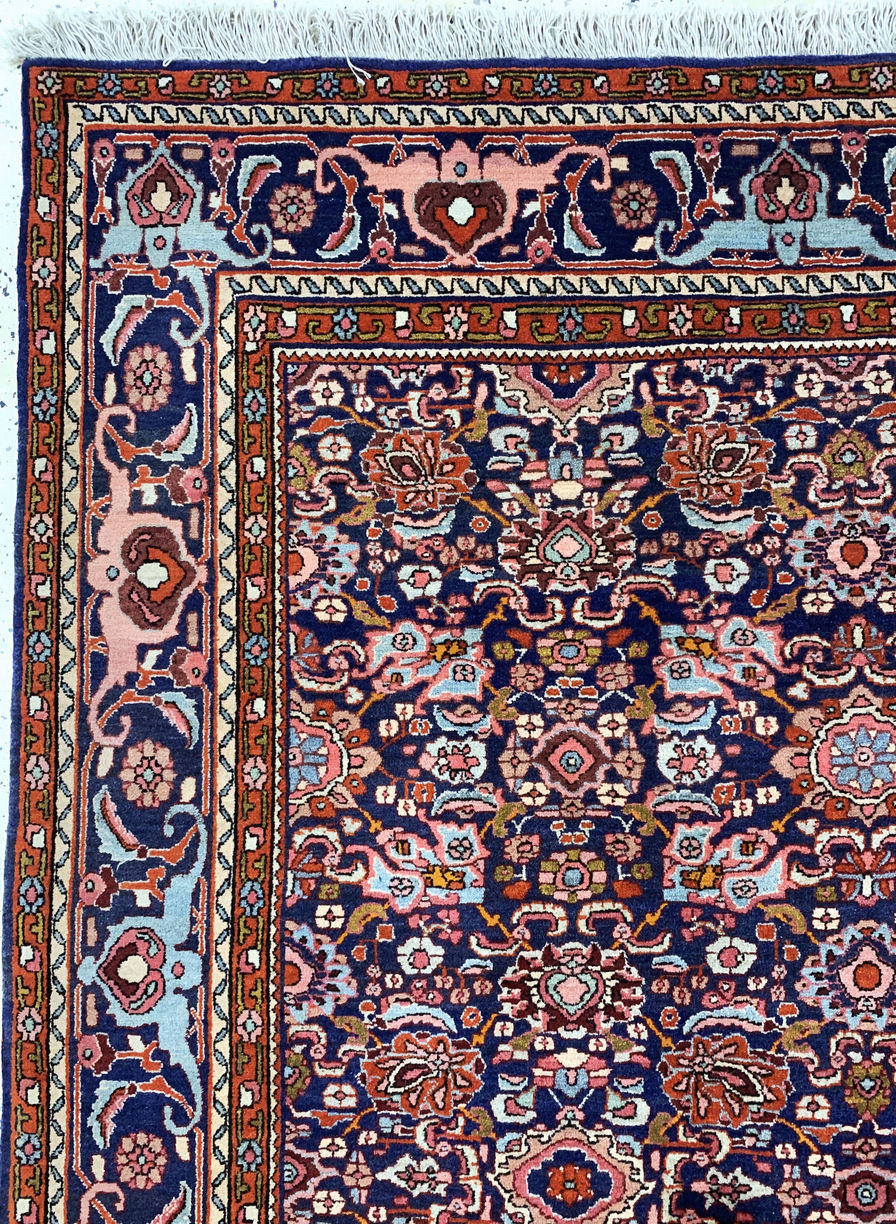 Detail f: Bidjar alt, Persien, Mitte 20.Jhd, Wolle auf Baumwolle, ca. 360 x 230 cm, EHZ: 1-2
