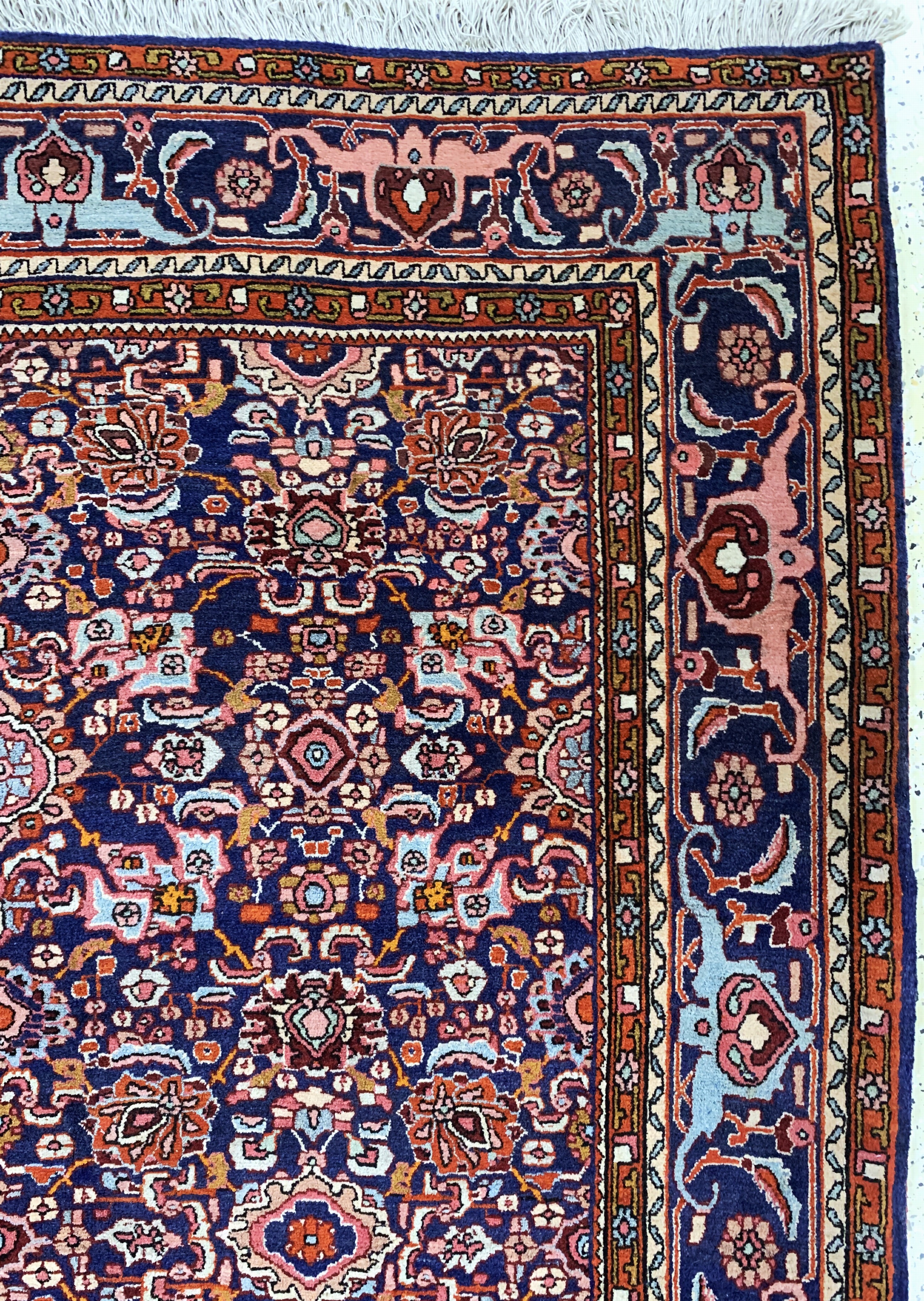Detail g: Bidjar alt, Persien, Mitte 20.Jhd, Wolle auf Baumwolle, ca. 360 x 230 cm, EHZ: 1-2