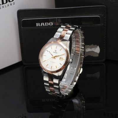 Image RADO ungetragene Damenarmbanduhr HyperChrome Referenz R32087102, Automatik, z. T. verg., ...