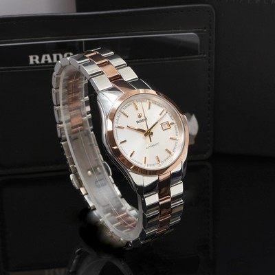 27121308a - RADO ungetragene Damenarmbanduhr HyperChrome Referenz R32087102, Automatik, z. T. verg., ...