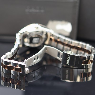 27121308e - RADO ungetragene Damenarmbanduhr HyperChrome Referenz R32087102, Automatik, z. T. verg., ...