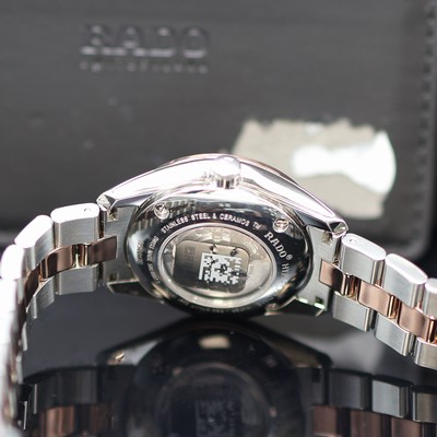 27121308f - RADO ungetragene Damenarmbanduhr HyperChrome Referenz R32087102, Automatik, z. T. verg., ...