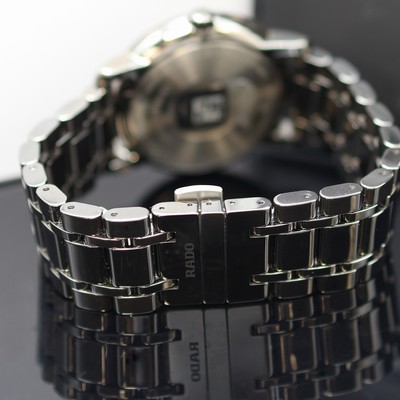 27121309c - RADO ungetragene Herrenarmbanduhr DiaMaster XL Referenz R14072137, quarz, silbergraues ...