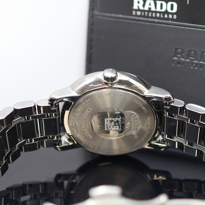 27121309e - RADO ungetragene Herrenarmbanduhr DiaMaster XL Referenz R14072137, quarz, silbergraues ...