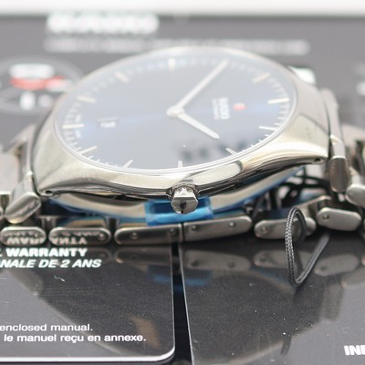 27121313d - RADO True Thinline ungetragene Herrenarmbanduhr Referenz R27088202, Automatik, beids. ...