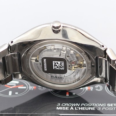 27121313e - RADO True Thinline ungetragene Herrenarmbanduhr Referenz R27088202, Automatik, beids. ...