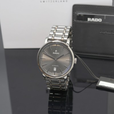 Image RADO DiaMaster ungetragene Herrenarmbanduhr Referenz R14074112, Automatik, beids. ...