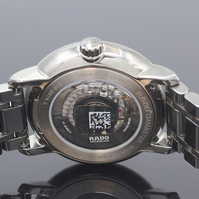 27121317e - RADO DiaMaster ungetragene Herrenarmbanduhr Referenz R14074112, Automatik, beids. ...