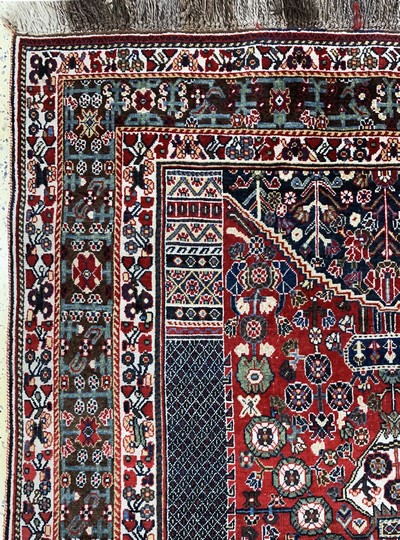27121352c - Ghaschgai Kashkuli, Persien, Mitte 20.Jhd, Wolle auf Wolle, ca. 265 x 165 cm, EHZ: 1-2 ...
