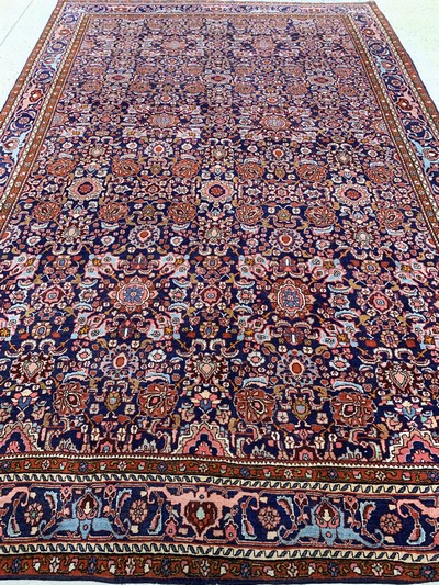 27121353h - Bidjar alt, Persien, Mitte 20.Jhd, Wolle auf Baumwolle, ca. 360 x 230 cm, EHZ: 1-2 ...