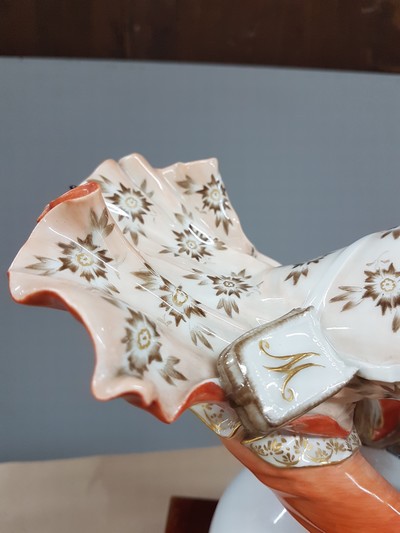 27121367i - Porzellanfigur Münchhausen, Meissen, Mitte 20. Jh., Entwurf Alexander Struck 1938, der ...