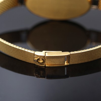 27121384d - CHOPARD Damenarmbanduhr in GG 750/000 mit Brillanten Referenz 5047 1, Schweiz verk. lt. ...