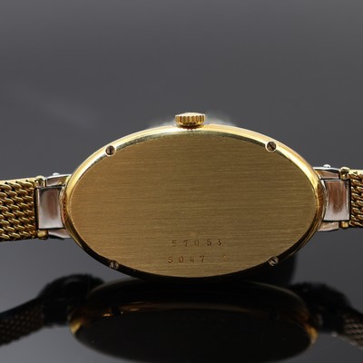 27121384g - CHOPARD Damenarmbanduhr in GG 750/000 mit Brillanten Referenz 5047 1, Schweiz verk. lt. ...