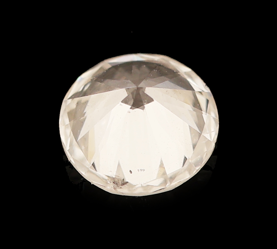 Detail a: Loser Brillant, 0.70 ct hochfeines Weiß(E)/ si2, mit GIA-Expertise