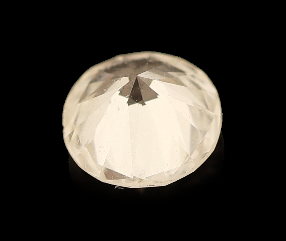 Detail a: Loser Brillant, 0.25 ct hochfeines Weiß(E) /p1, mit GIA-Expertise