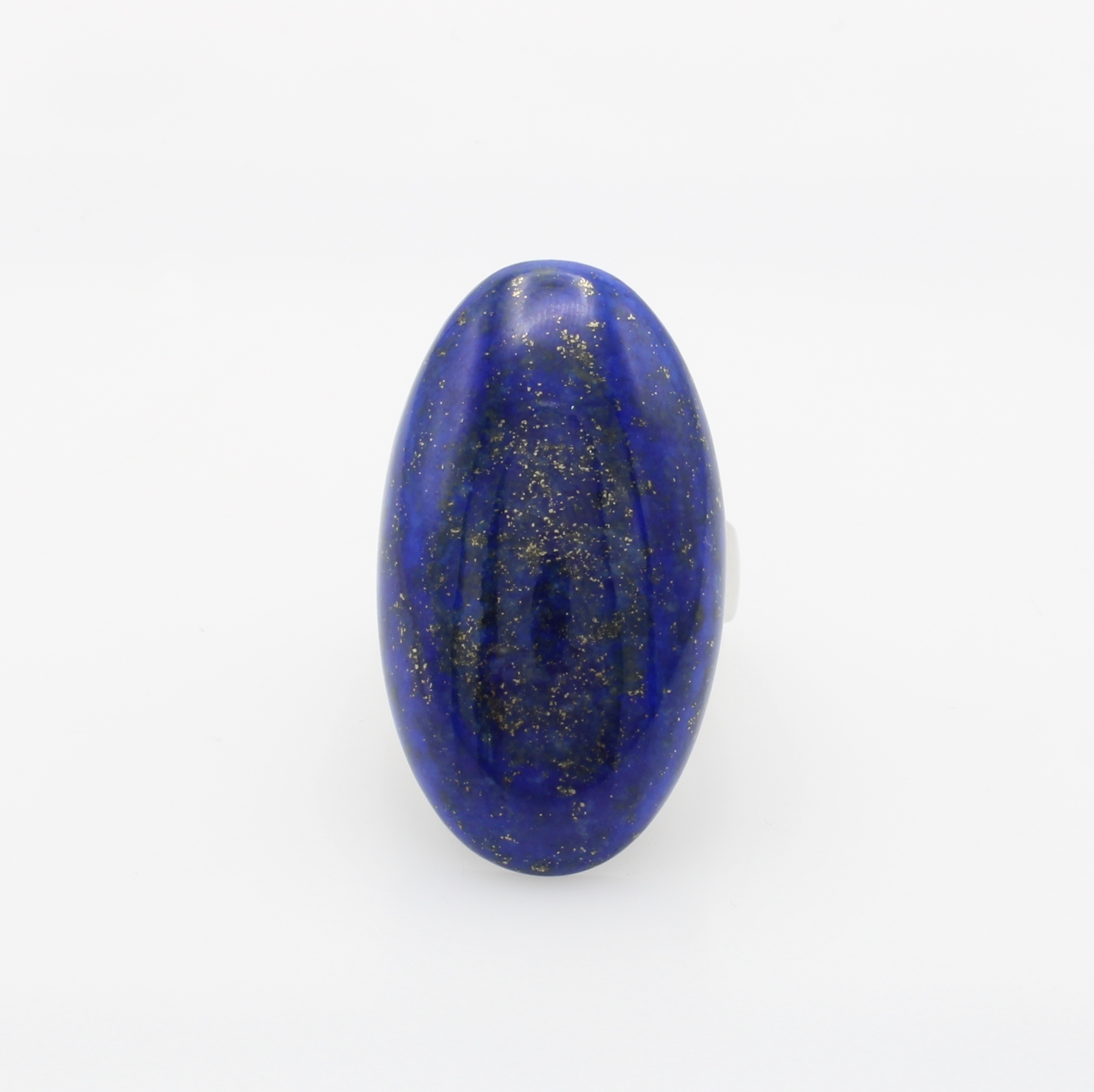 Image 27121568 - Ring mit Lapislazuli, 925er Silber, ovaler Lapislazuli ca. 20-35 mm, RW ca. 55