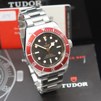 27121500b - TUDOR Black-Bay Chronometer Herrenarmbanduhr Referenz 79230R, Schweiz lt. beil. Pap. ...