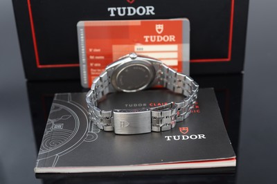 27121501c - TUDOR Prince Date Day Armbanduhr Referenz 76200, Schweiz verk. lt. beil. Pap. 01/2010, ...