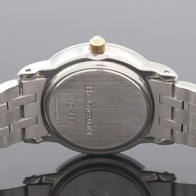 27121508d - BLANCPAIN Damenarmbanduhr Villeret, Schweiz um 1990, Automatik, 2-teil. Geh. in ...