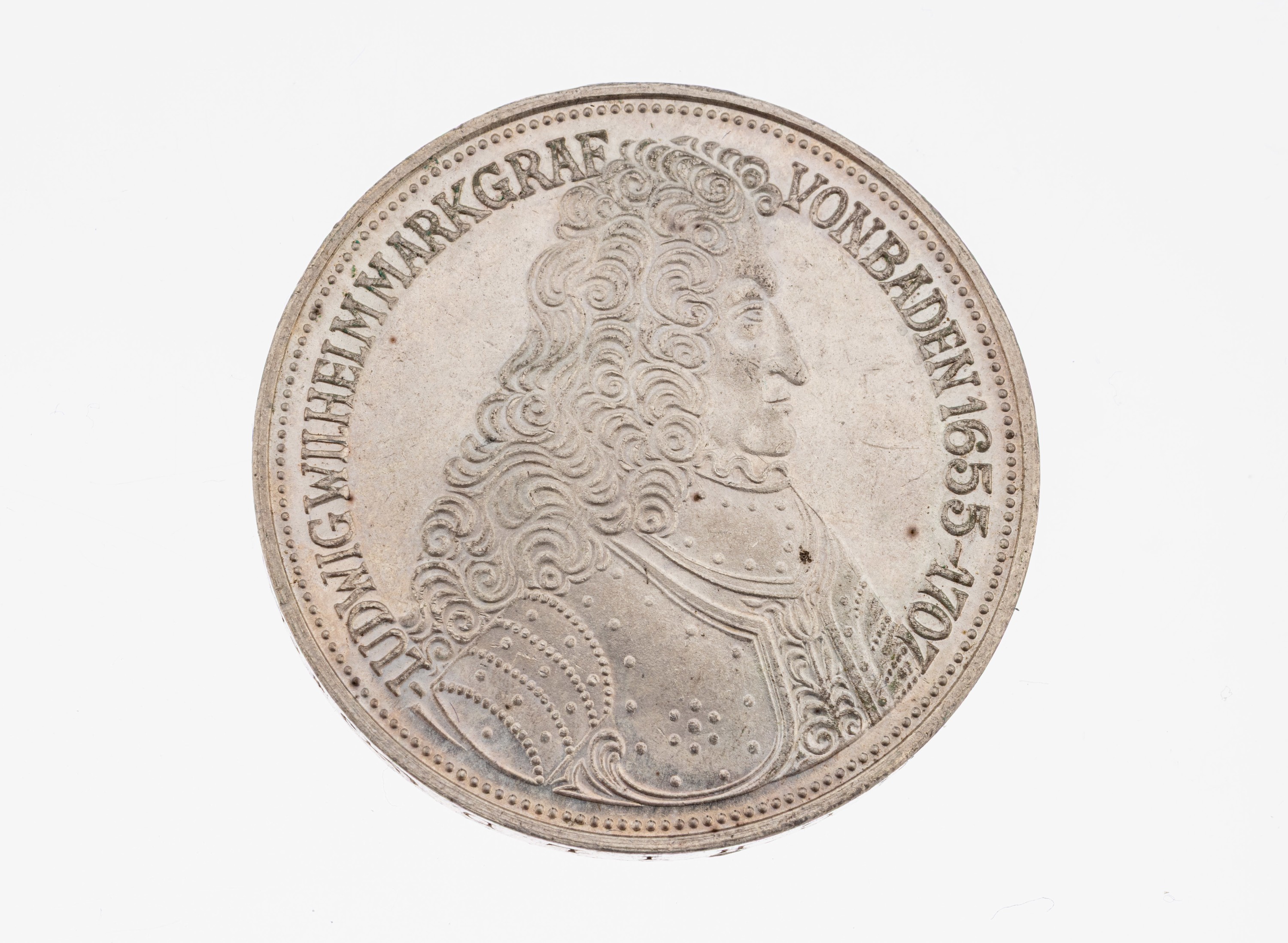 Image 27122323 - Silbermünze, 5 Mark, Deutschland , 1955, Markgraf von Baden