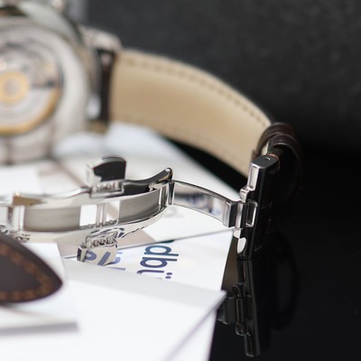27122309e - MEISTERSINGER Bell Hora nahezu neuwertige, ungetragene Einzeiger-Herrenarmbanduhr ...