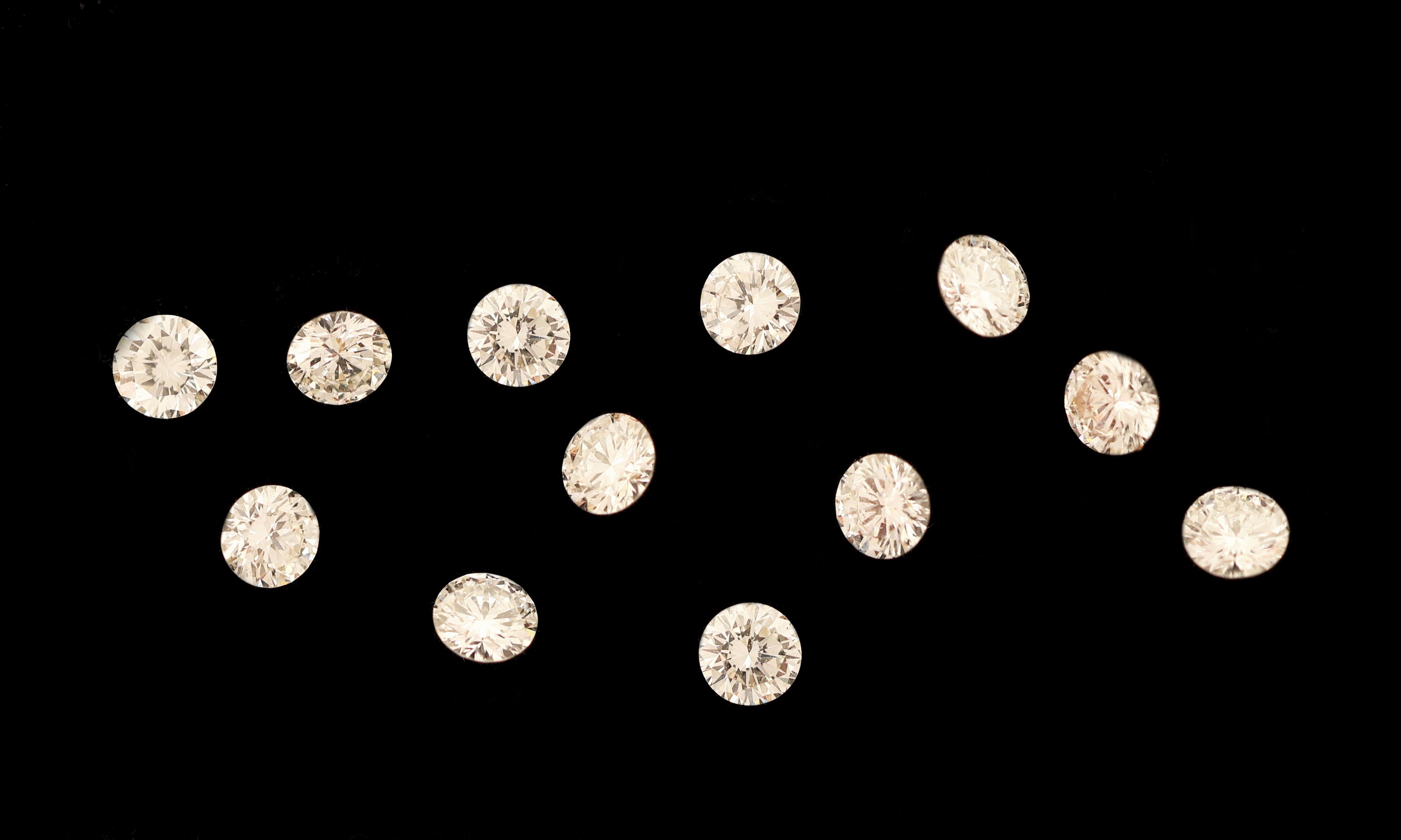 Image 27122497 - Lot 12 Brillanten zus. ca. 0.78 ct Weiß/si Schätzpreis: 750, - EUR