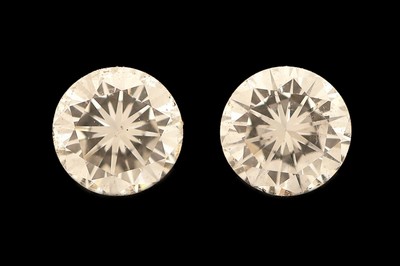 Image Lot 2 brilliants total approx. 0.40 ct Wesselton/si Valuation Price: 380, - EUR