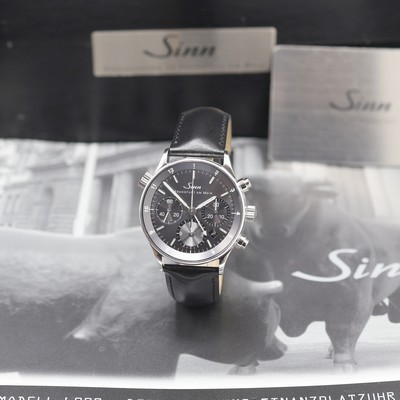 Image SINN Finanzplatzuhr on 40 pieces limited gentschronograph for 40 jährigem jubilee ...