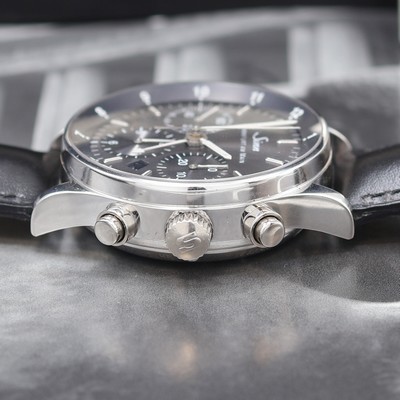 27122604d - SINN Finanzplatzuhr auf 40 Stück limitierter Herrenchronograph zum 40 jährigem ...