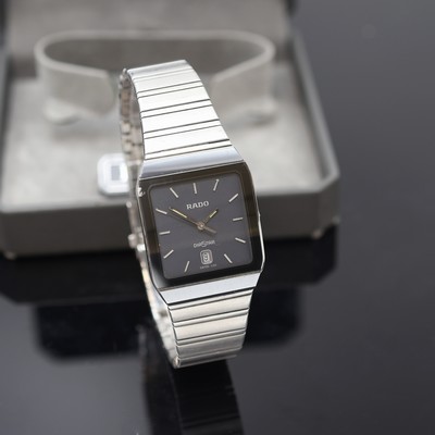 27122638a - RADO Diastar Armbanduhr Referenz 129.0266.3, Schweiz um 1995, quarz, Edelstahlgeh. inkl. ...